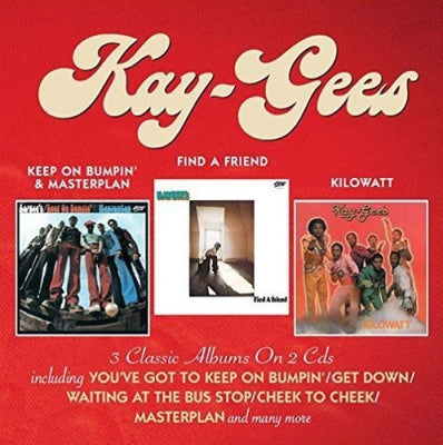 KAY GEES - Keep On Bumpin' & Masterplan / Find A Friend / Kilowatt