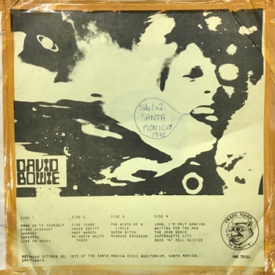 DAVID BOWIE - David Bowie