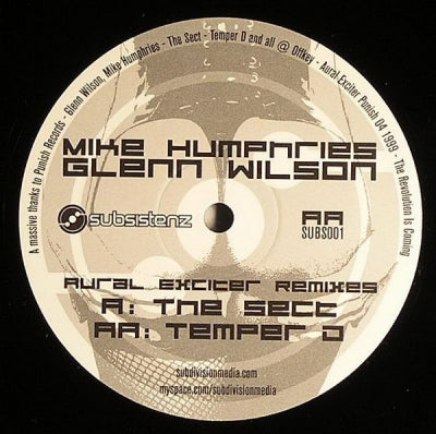 MIKE HUMPHRIES & GLENN WILSON - Aural Exciter - The Remixes