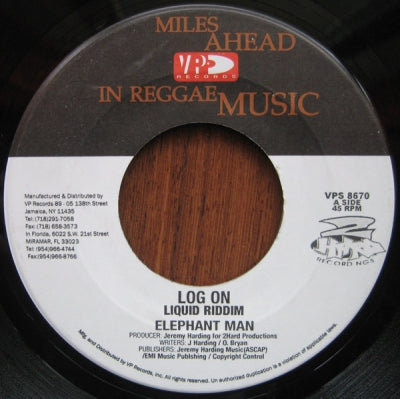 ELEPHANT MAN - Log On