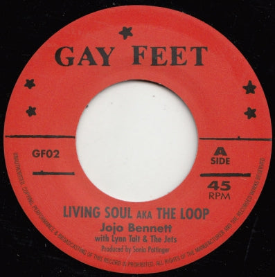 JO JO BENNETT WITH LYNN TAIT & THE JETS / LESLIE BUTLER & COUNT OSSIE'S DRUMS - Living Soul Aka The Loop / Gay Drums