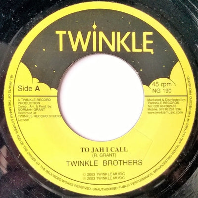 THE TWINKLE BROTHERS - To Jah I Call