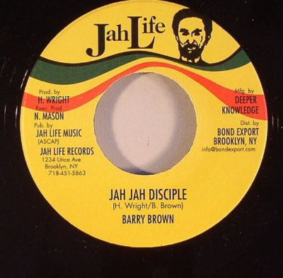 BARRY BROWN - Jah Jah Disciple