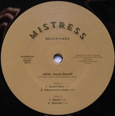 ASOK - Count Zero