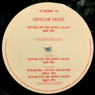 DEPECHE MODE - Never Let Me Down Again