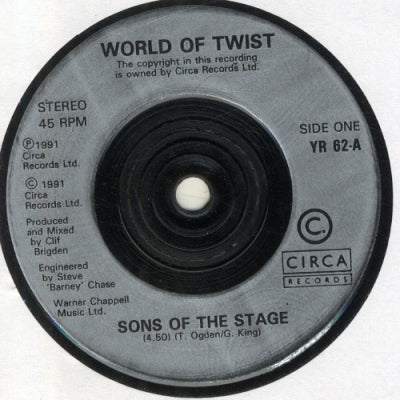 WORLD OF TWIST - Sons Of The Stage