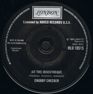 CHUBBY CHECKER - (At The) Discotheque / Slow Twistin'