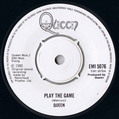 QUEEN - Play The Game / A Human Body