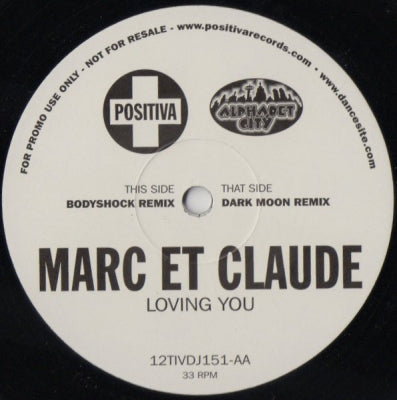 MARC ET CLAUDE - Loving You