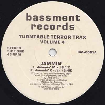 TURNTABLE TERROR TRAX - Volume 4