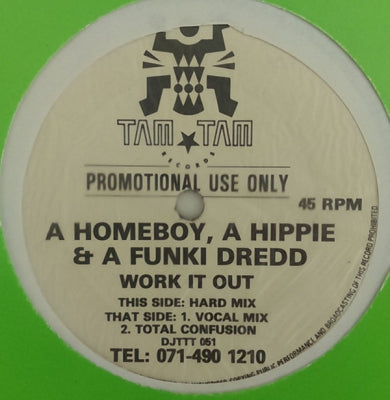 A HOMEBOY, A HIPPIE & A FUNKI DREDD - Work It Out