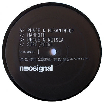 PHACE & MISANTHROP / PHACE & NOISIA - Mammoth / Sore Point