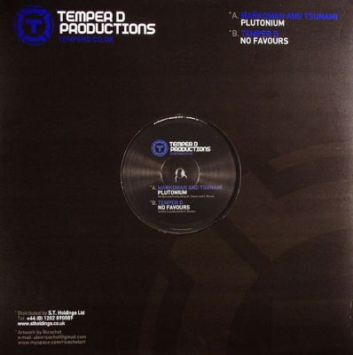MARKOMAN & TSUNAMI / TEMPER D - Plutonium / No Favours