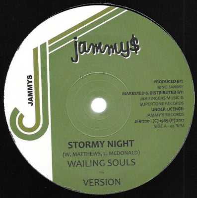 WAILING SOULS / ROBERT LEE - Stormy Night / Lovely Lady