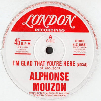 ALPHONSE MOUZON - I'm Glad That You're Here