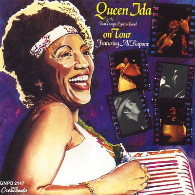 QUEEN IDA & THE BON TEMPS ZYDECO BAND - On Tour (LP) album cover  More images Queen Ida & The Bon Temps Zydeco Band