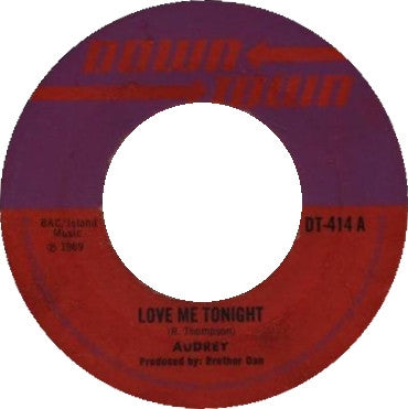 AUDREY / BROTHER DAN ALL STARS - Love Me Tonight / Shoot Them Amigo