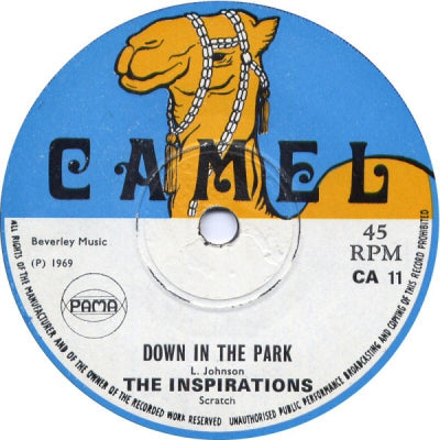 THE INSPIRATIONS - Down In The Park / Love Oh Love.