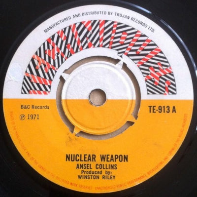 ANSEL COLLINS / TECHNIQUES ALL STARS - Nuclear Weapon / La, La, La