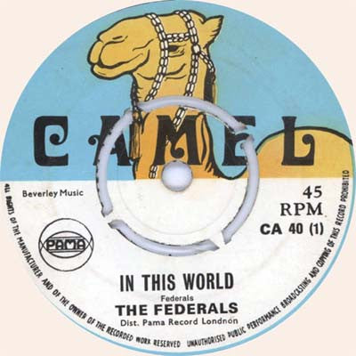 THE FEDERALS - In This World