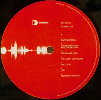 VARIOUS - Defected Acappellas Red