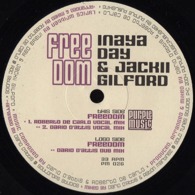 INAYA DAY & JACKII GILFORD - Freedom