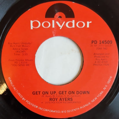 ROY AYERS - Get On Up, Get On Down