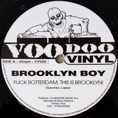 BROOKLYN BOY - Fuck Rotterdam, This Is Brooklyn! / Cop-Killa