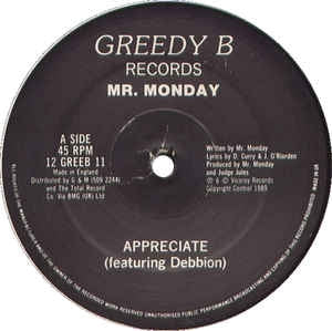 MR. MONDAY - Appreciate / Keep On