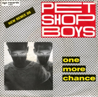 PET SHOP BOYS - One More Chance (New Remix 86)