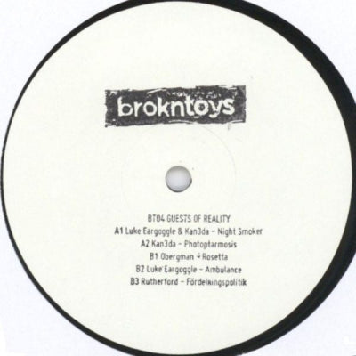 LUKE EARGOGGLE / KAN3DA / OBERGMAN / RUTHERFORD - Guests Of Reality