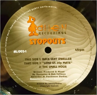 STOPOUTS - Back Seat Dweller