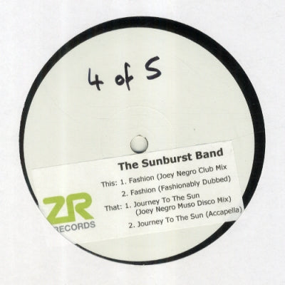 THE SUNBURST BAND - Fashion / Journey To The Sun