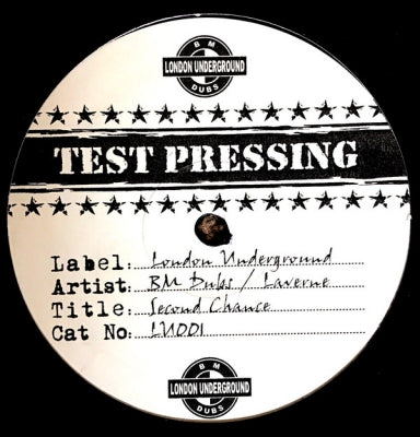 BM DUBS FEATURING LAVERNE - Second Chance