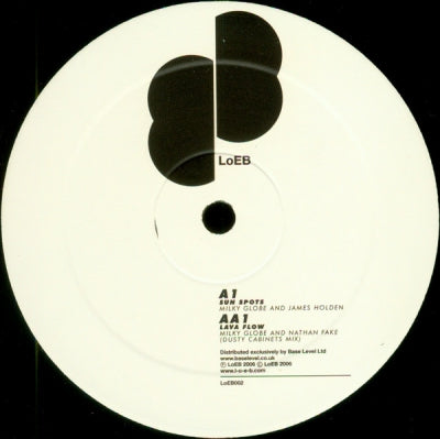 VARIOUS (MILKY GLOBE / JAMES HOLDEN / NATHAN FAKE) - Sun Spots / Lava Flow