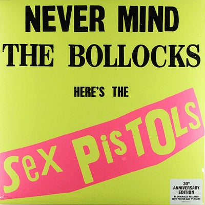SEX PISTOLS - Never Mind The Bollocks
