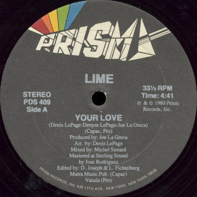 LIME - Your Love