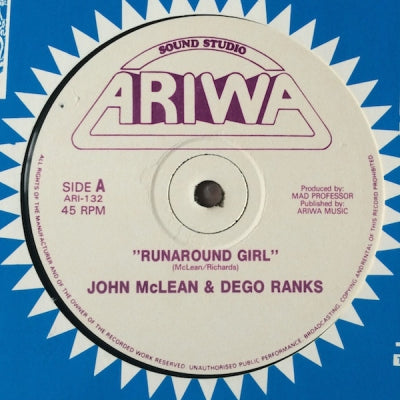 JOHN MCLEAN & DEGO RANKS - Runaround Girl