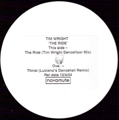 TIM WRIGHT - The Ride