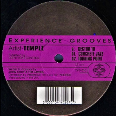 TEMPLE - Sector 10 / Concrete Jazz / Turning Point