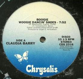 CLAUDJA BARRY - Boogie Woogie Dancin' Shoes