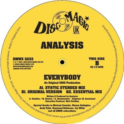 ANALYSIS - Everybody