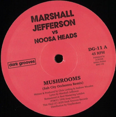 MARSHALL JEFFERSON VS NOOSA HEADS - Mushrooms