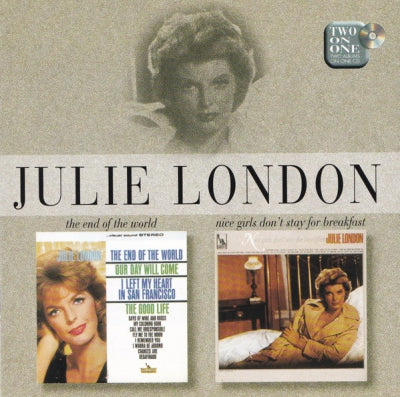 JULIE LONDON - The End Of The World / Nice Girls Don't Stay For Breakfast