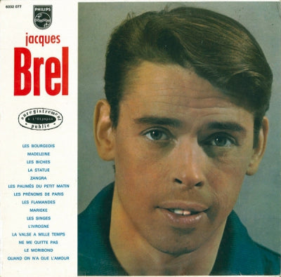 JACQUES BREL - Enregistrement Public À L'Olympia