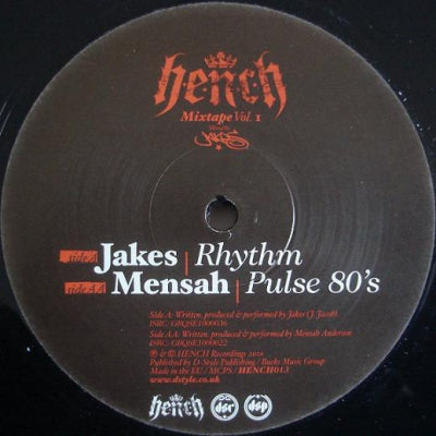 JAKES / MENSAH - Rhythm / Pulse 80's