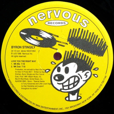 BYRON STINGILY - Love You The Right Way