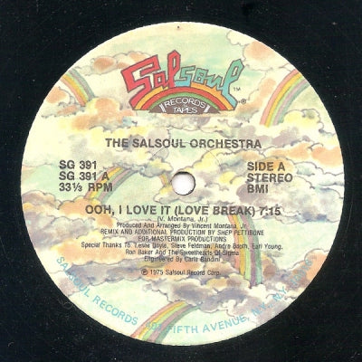 THE SALSOUL ORCHESTRA - Ooh, I Love It (Love Break)