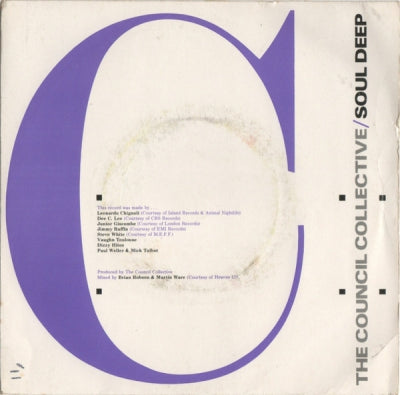 THE COUNCIL COLLECTIVE - Soul Deep