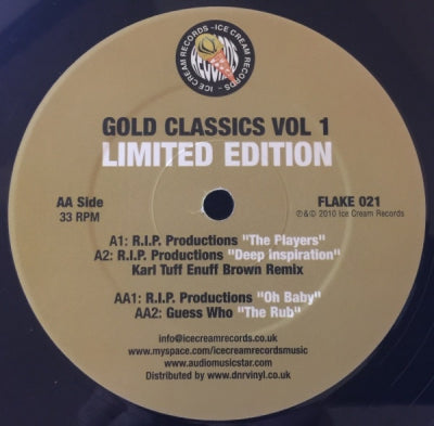 VARIOUS - Gold Classics Vol 1